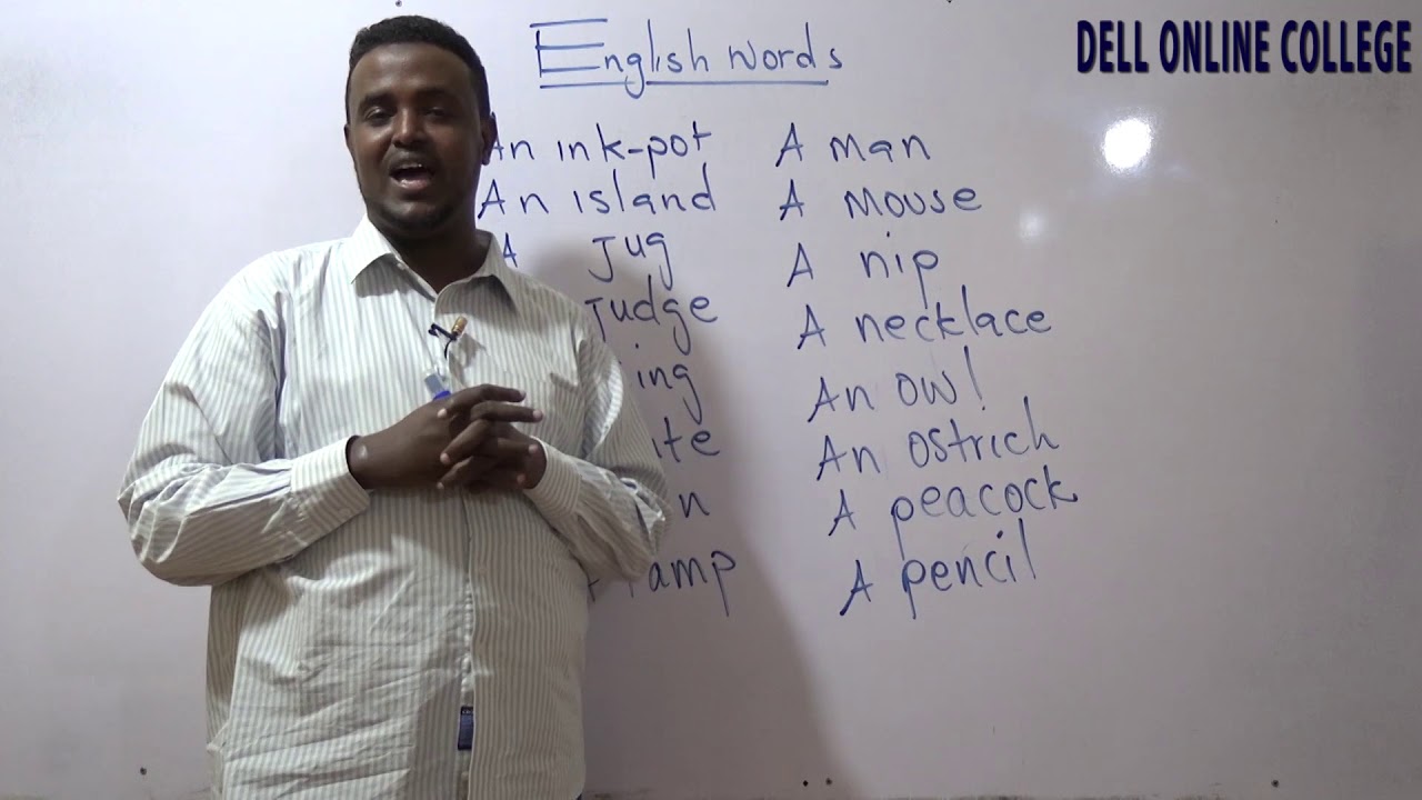 Lesson 3 : English words 2
