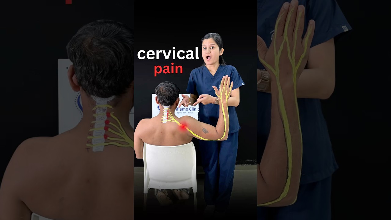 Neck Pain & Cervical Problem Relief at Home | 3 Easy Exercises for Instant Nerve Pressure Release