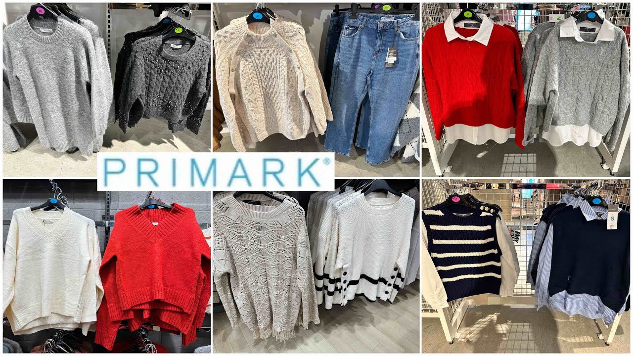 Primark women’s sweaters new collection / October 2024