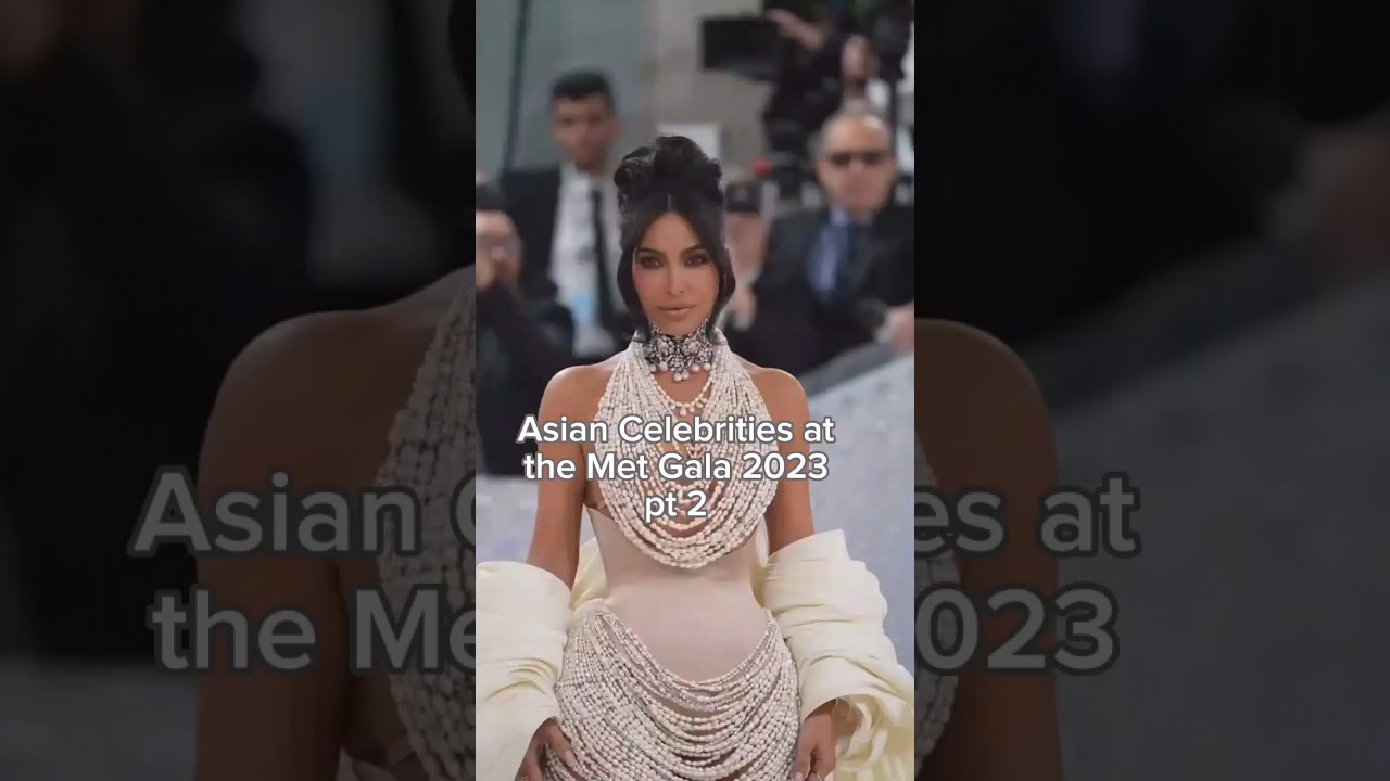 Asian Celebrities at the Met Gala 2023 #shorts #fyp #metgala #asian #celebrity #hollywood #fashion