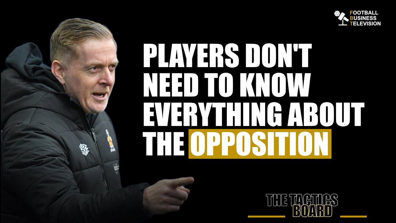 How to be a Manager! - The Tactics Board Episode #1: Garry Monk - Powered by Soccer Profile