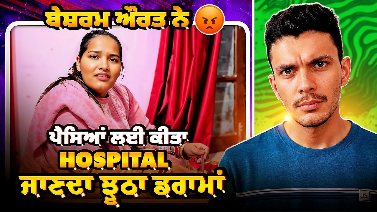 ਬੇਸ਼ਰਮ ਔਰਤ ਨੇ ਪੈਸਿਆਂ ਲਈ ਕੀਤਾ Hospital ਜਾਣਦਾ ਝੂਠਾ ਡਰਾਮਾਂ🤬||Cheema React Hub 