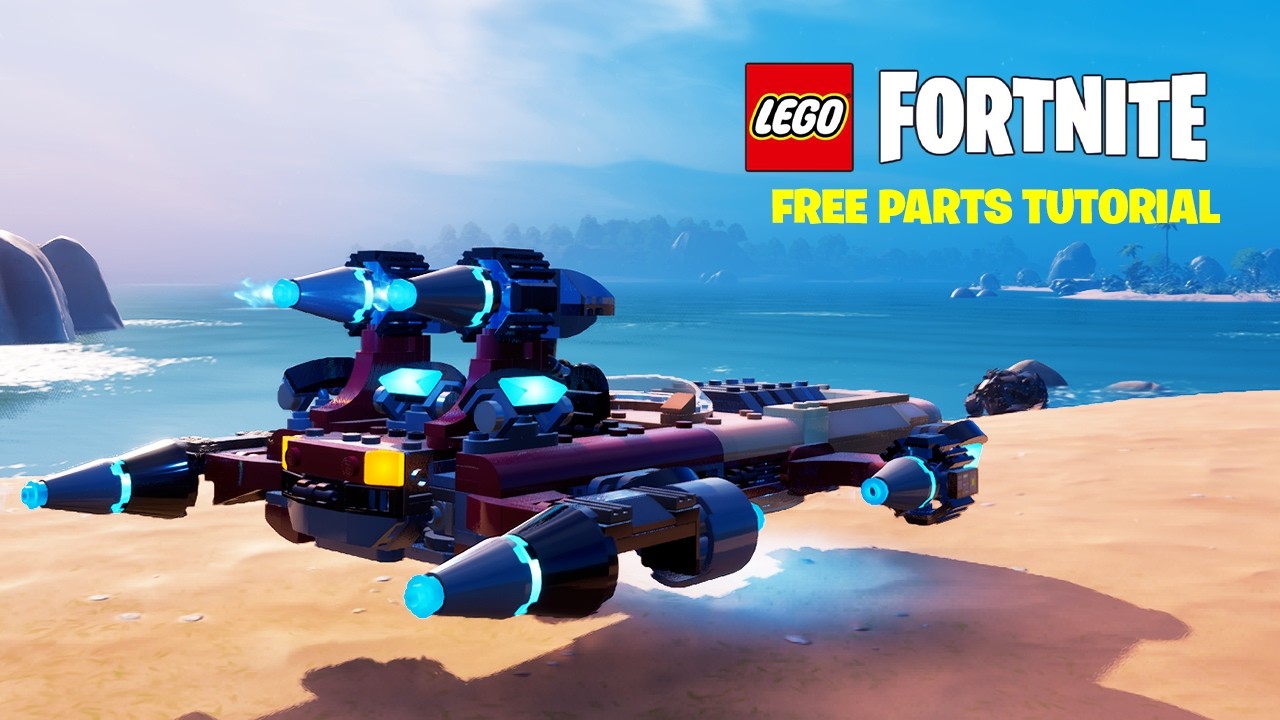 Звездные войны | Урок по созданию кастомного спидера в LEGO Fortnite Odyssey