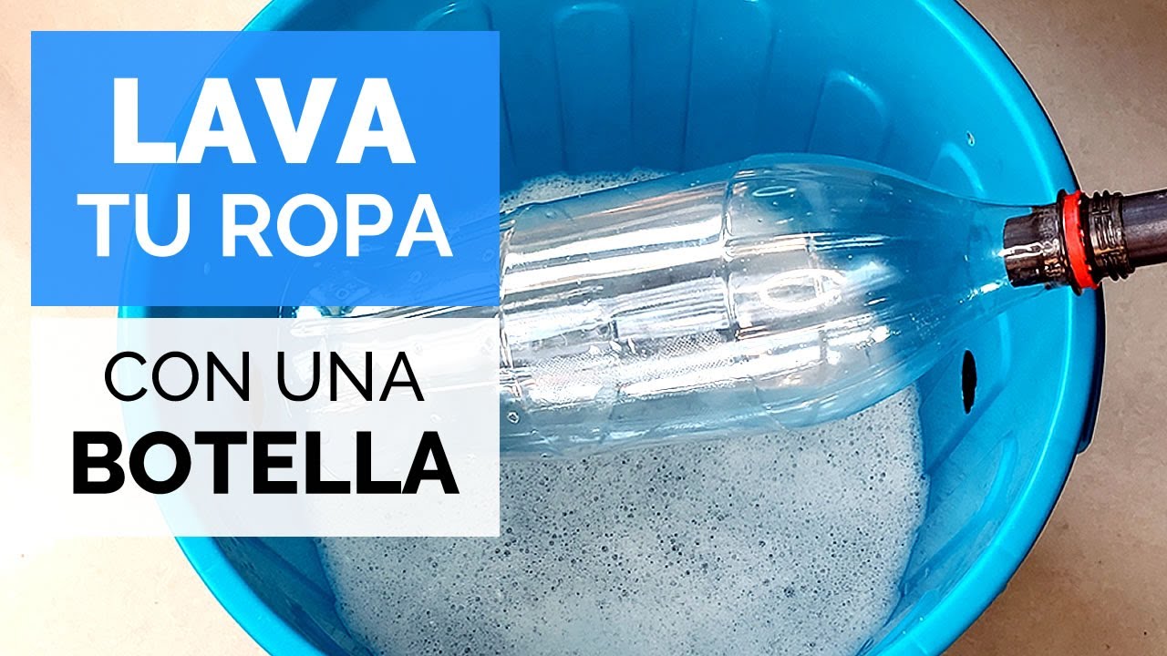 INCREIBLE LAVADORA de ROPA MANUAL y ECOLOGICA 💧✅