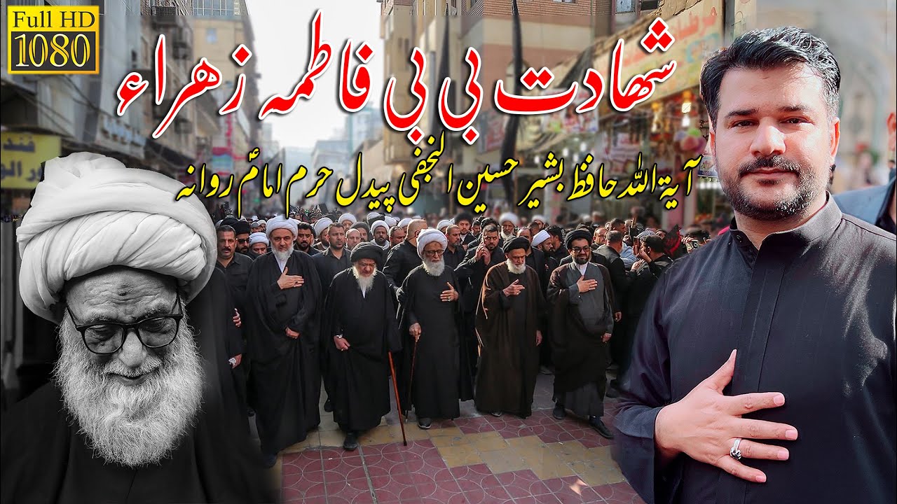 Ayatollah Hafiz Bashir Hussain Al Najafi Apne Ghar SE Pedal Imam Ali as K Harram Me - Najaf Ashraf
