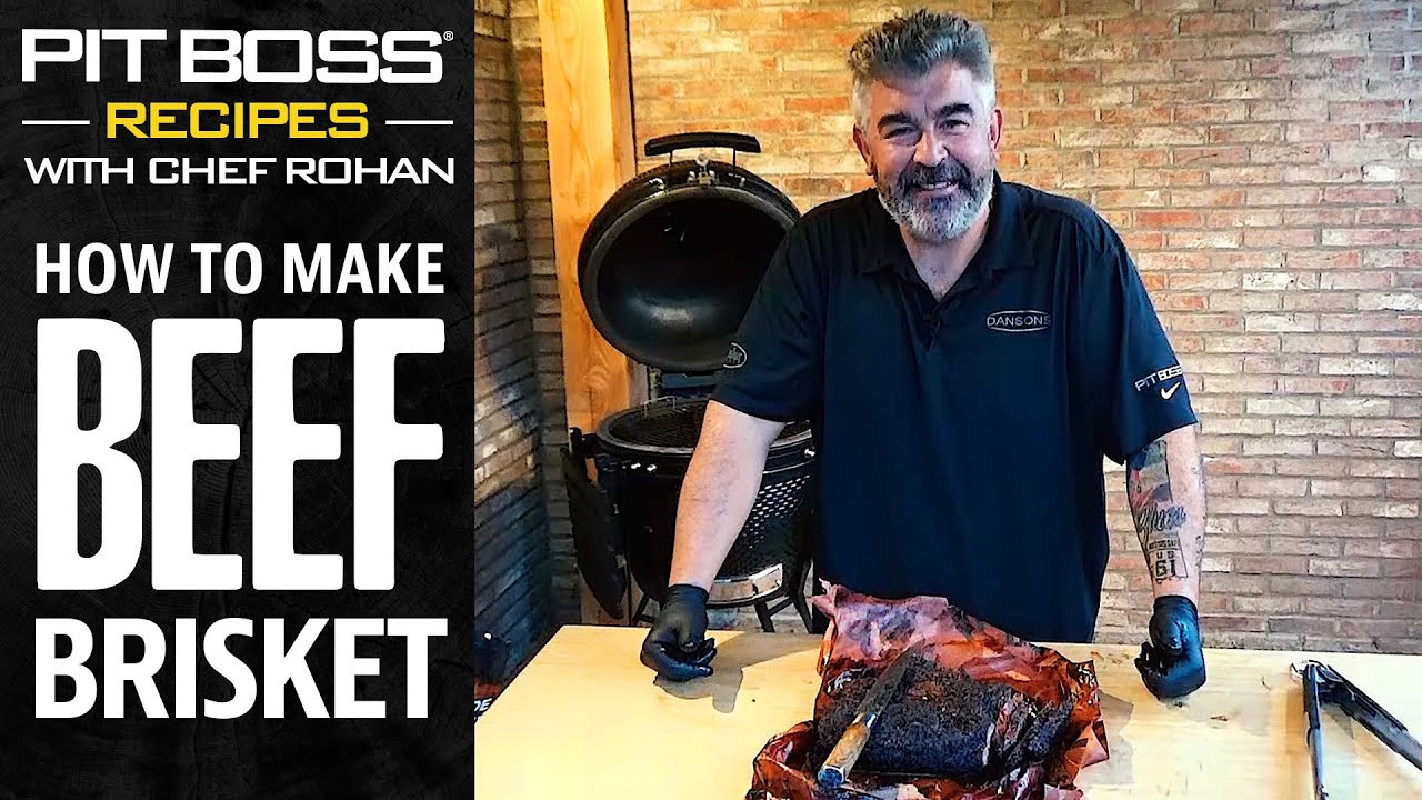 How to perfectly cook a Brisket in the Pit Boss K24 Kamado | Pit Boss Grills Recipes