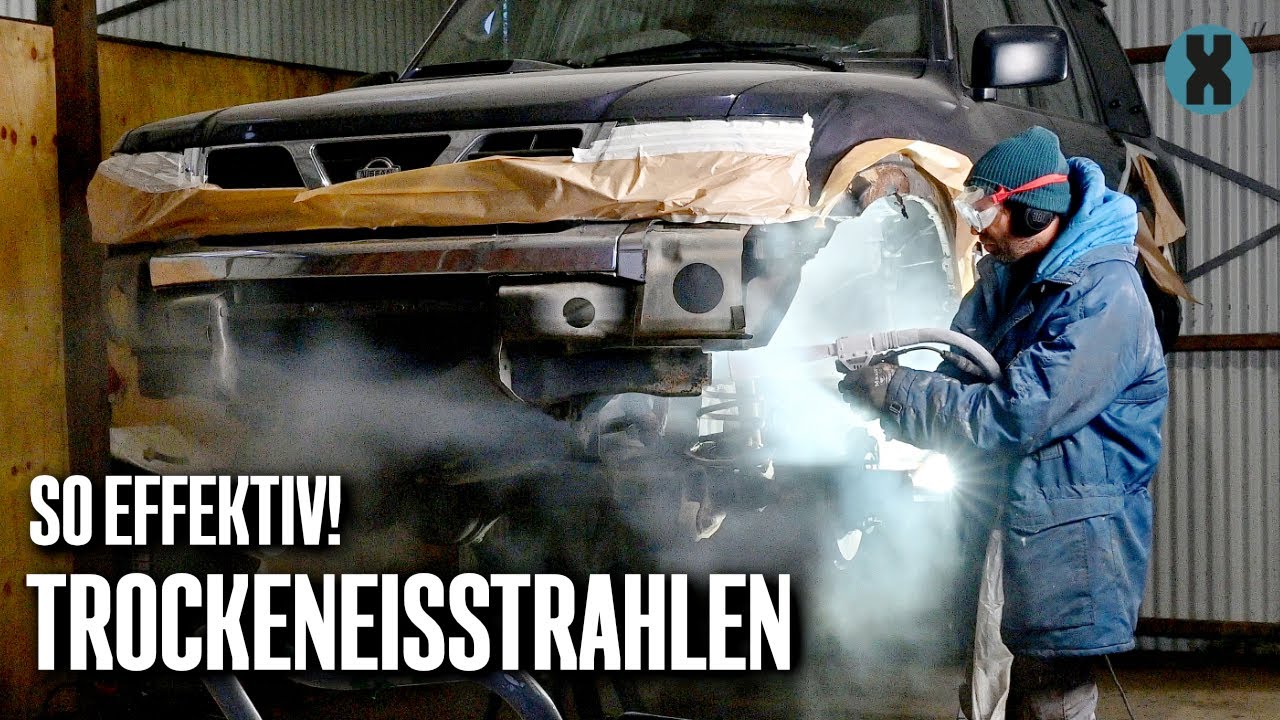 Trockeneisstrahlen zur Unterbodenreinigung – Sanft, explosiv & fantastisch effektiv!