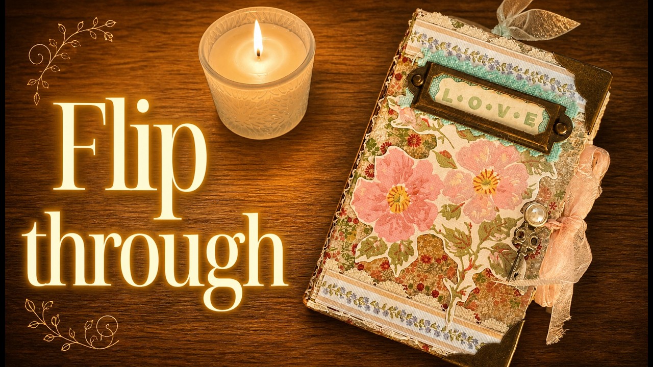 Junk Journal Flip Throughs | Small Handmade Journals