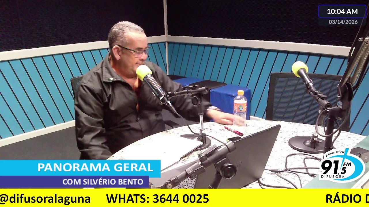 Panorama Geral - Com Silvério Bento - 14/03/2026