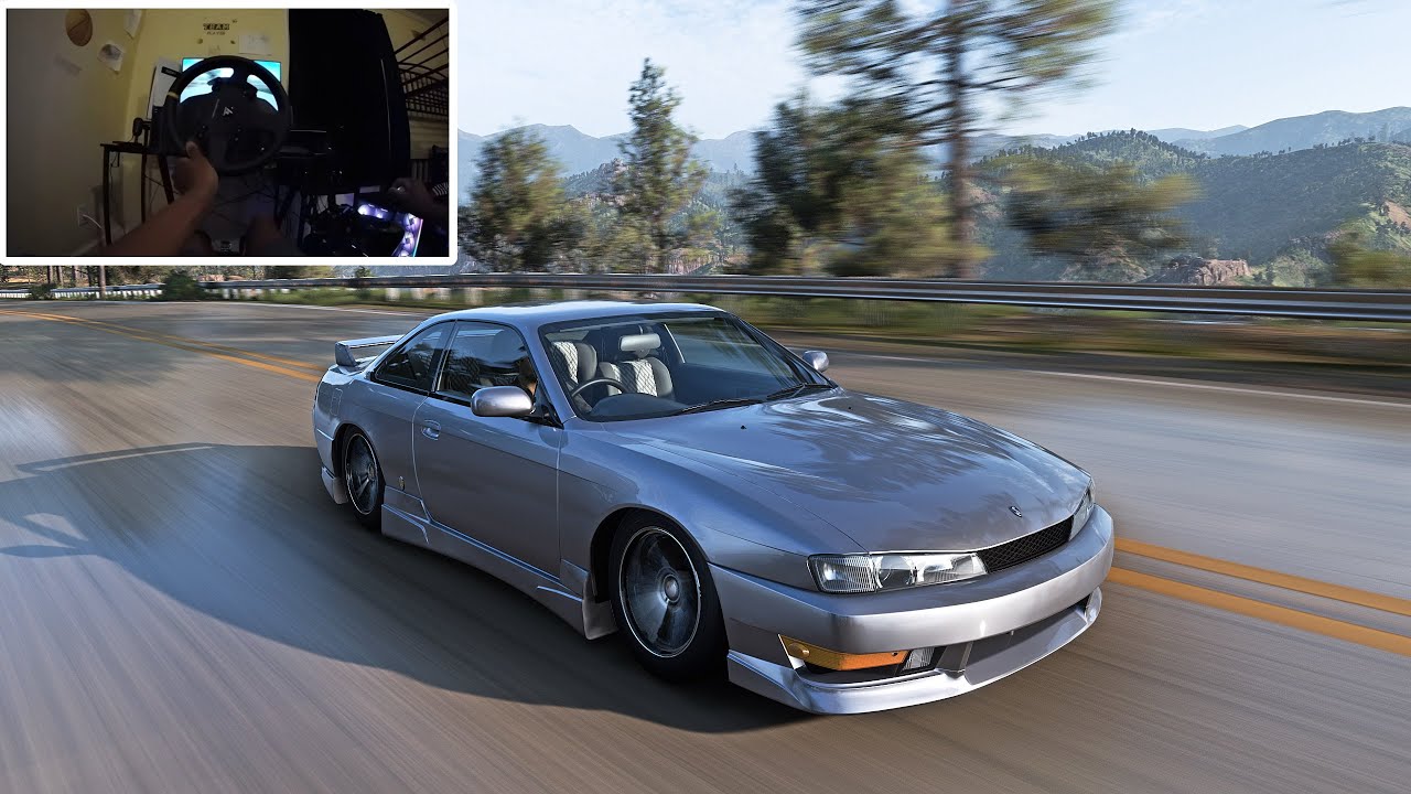 Nissan Silvia S14 Drifting | Forza Horizon 5 | (Steering Wheel + Shifter) Gameplay