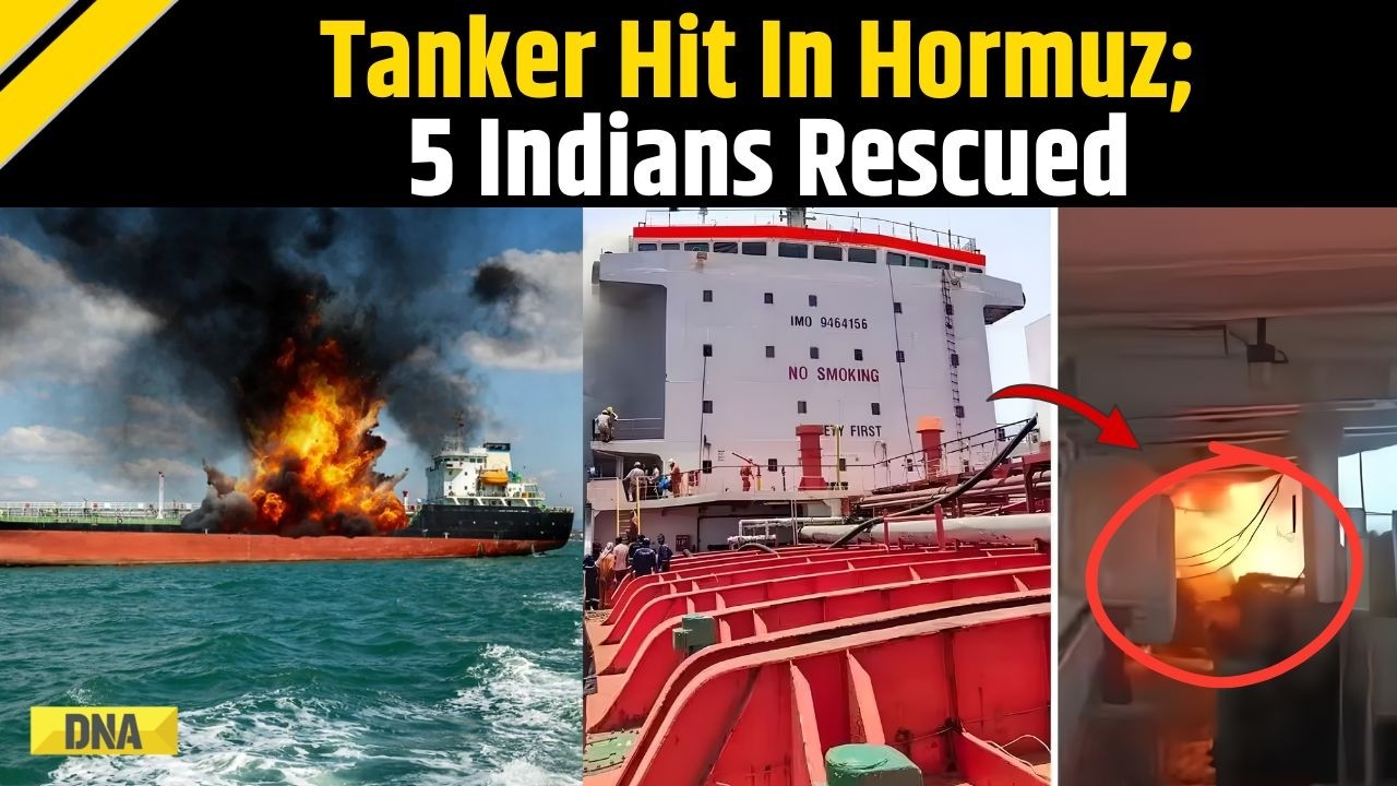 Hormuz Tanker Hit: 5 Indian Nationals Rescued, Shifted Ashore, Says Embassy in Oman