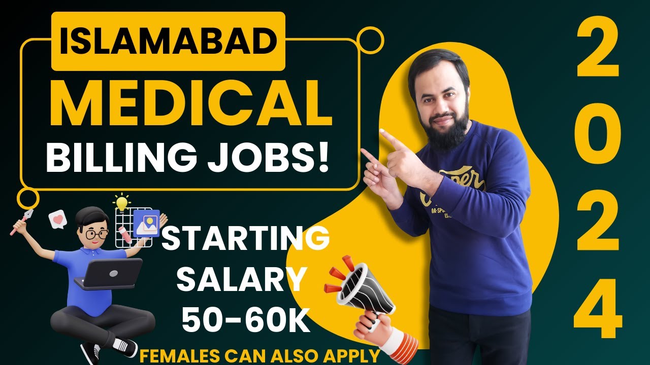 Medical billing Jobs for Freshers in Islamabad Pakistan, 2024 | Female/Male Jr. AR Executive | #jobs