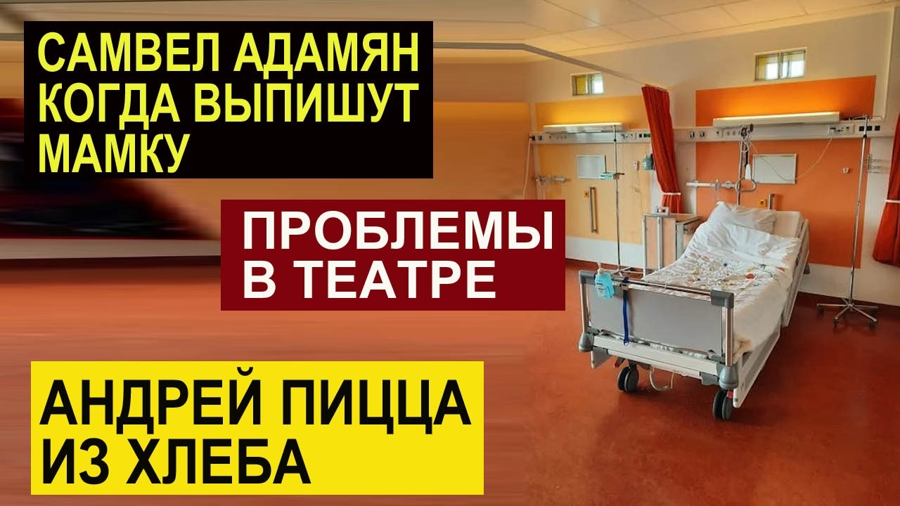САМВЕЛ АДАМЯН В ТЕАТРЕ ПРОБЛЕМЫ. КОГДА ВЫПИШУТ МАМУ. АНДРЕЙ ПИЦЦА ИЗ ХЛЕБА