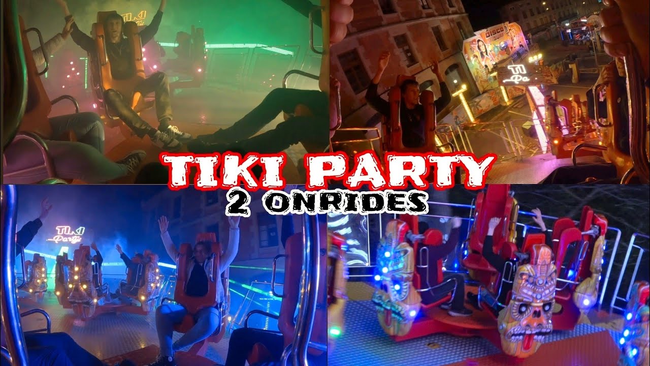 Le TIKI PARTY, un manège rarissime avec des sensations uniques !