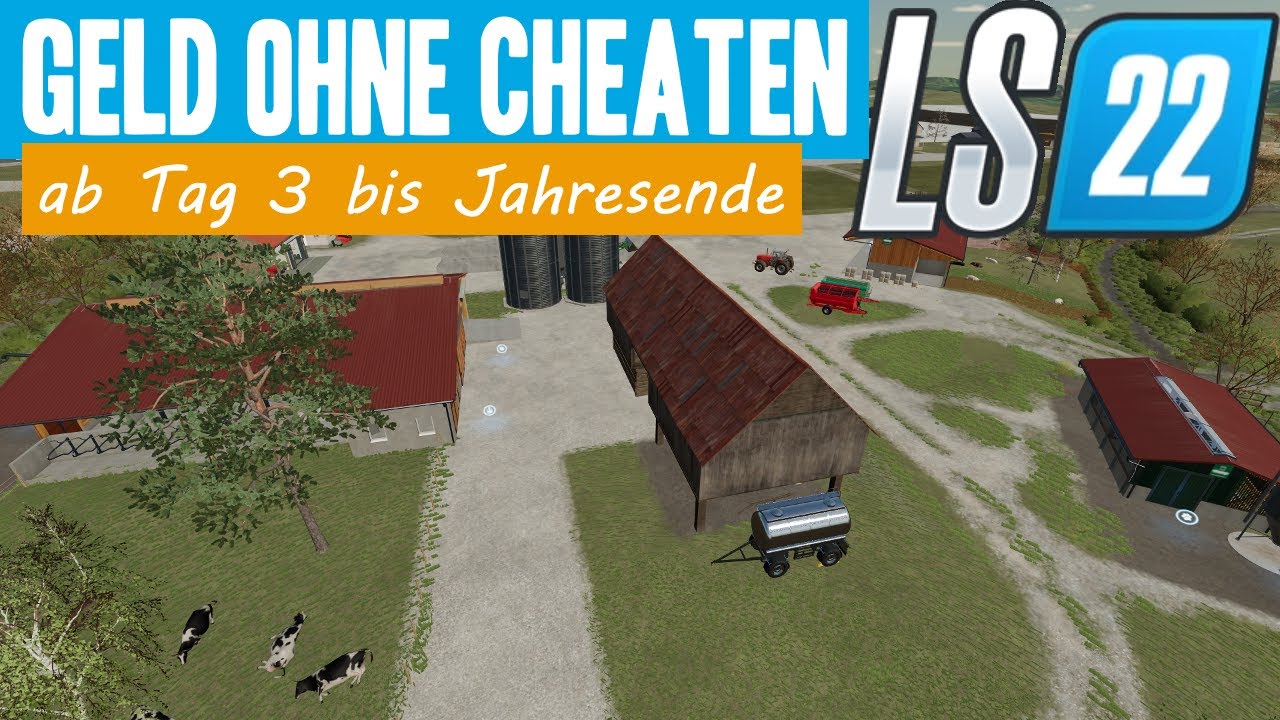 ➡️LS22 TAG 3, 4, 5: OHNE cheaten schnell Geld verdienen! Schafe, Aufträge und Futter für den Winter!
