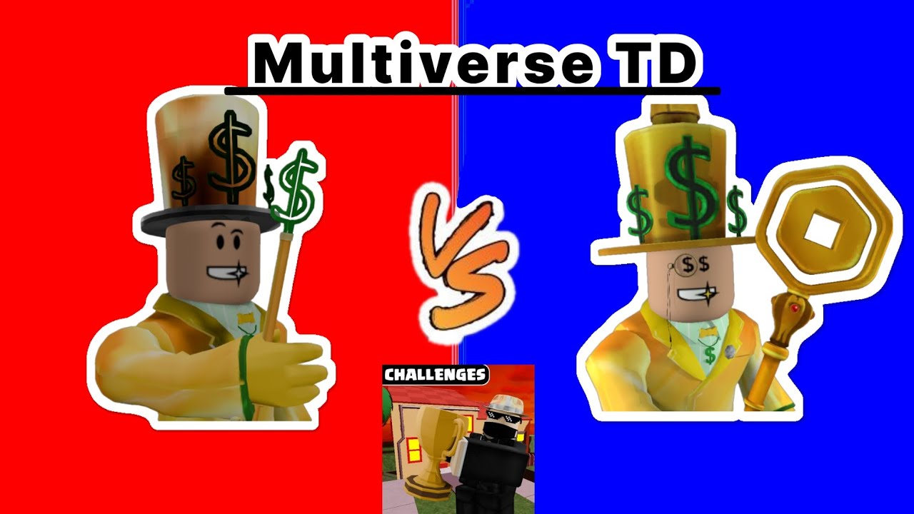 🤔 КТО ЛУЧШЕ , МИСТЕР БЛИНГ БЛИНГ ИЛИ МИСТЕР РОБУКС? | MULTIVERSE TOWER DEFENSE #roblox #роблокс 
