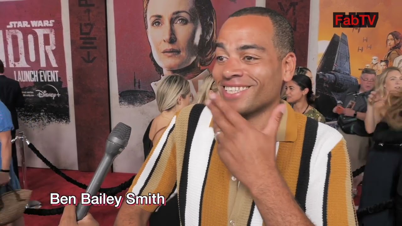 Ben Bailey Smith  arrives at the 