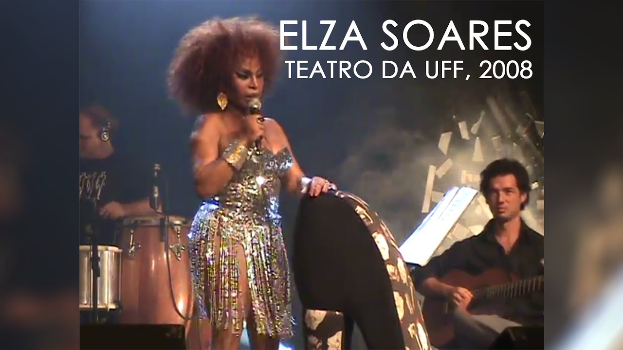 Elza Soares no Teatro da UFF 2008 - inédito