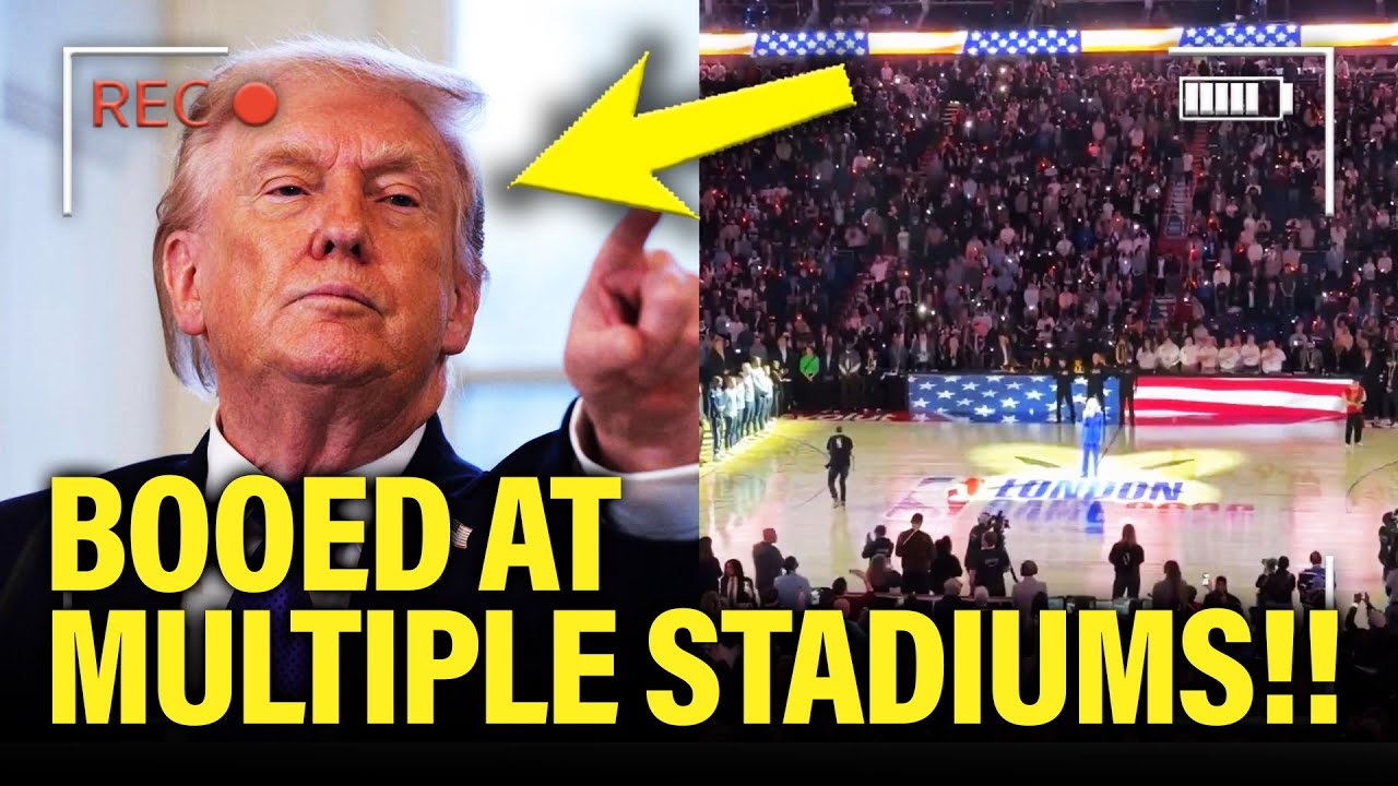 Trump LOSES IT as HE IS BOOED at MULTIPLE STADIUMS&hellip;AT ONCE!!