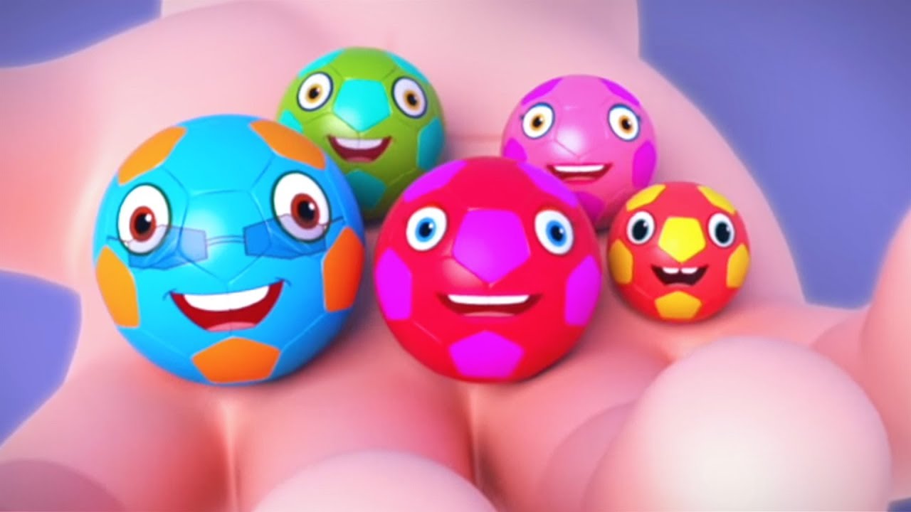 Football Finger Family | Kindergarten Nursery Rhymes For Kids