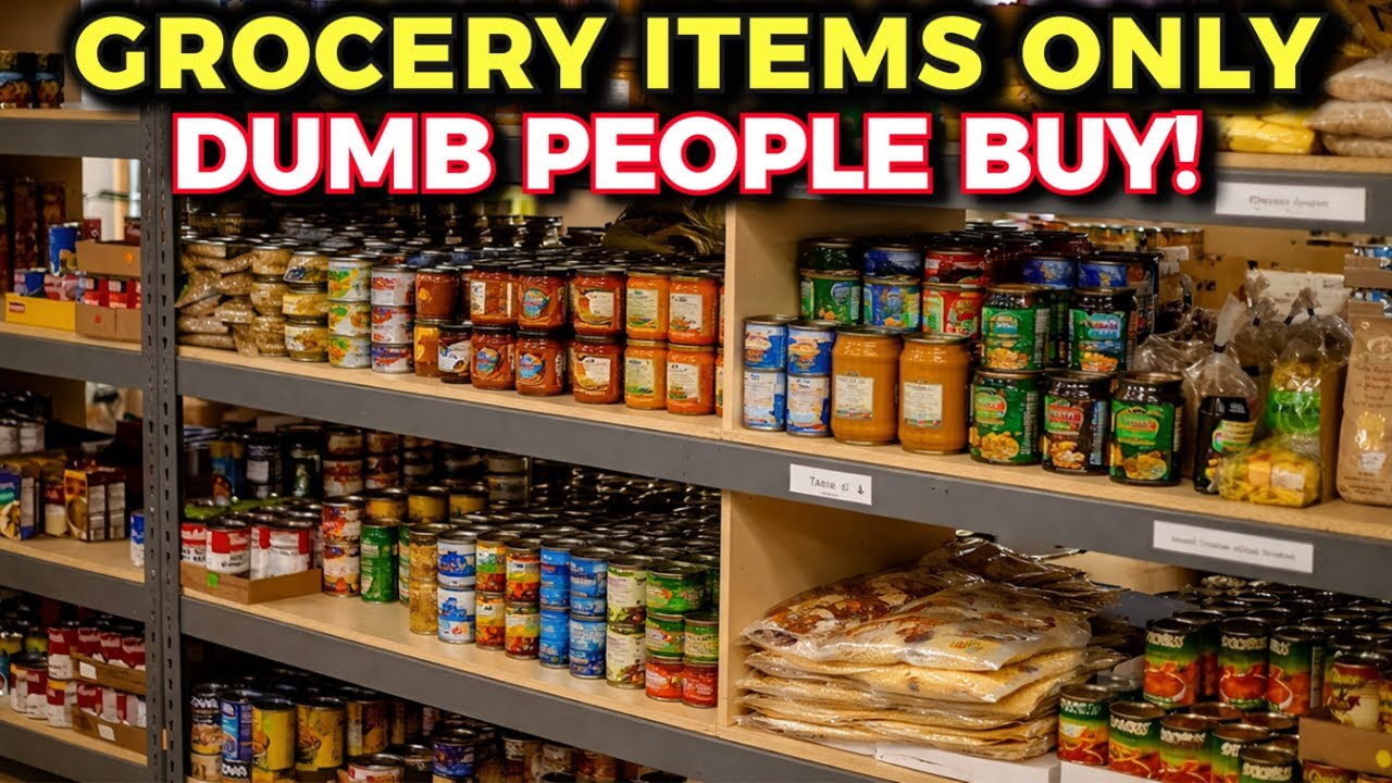 12 Grocery Items Only DUMB People Buy!