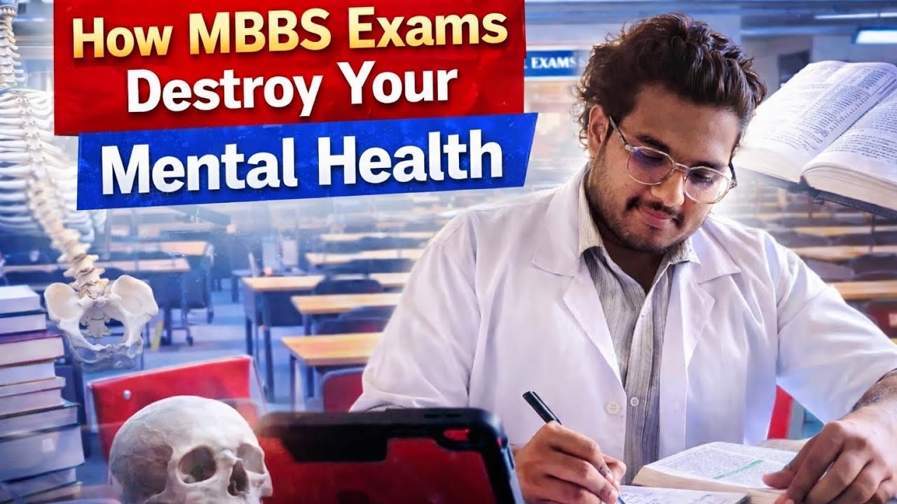 MBBS పరీక్షలు ఎందుకు కష్టం?! విద్యార్థుల మానసిక ఆరోగ్యం ఎందుకు దెబ్బతింటుంది?