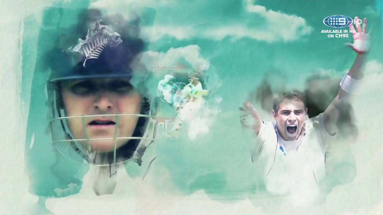 Channel 9 Cricket intro  2015/16 Australia v New Zealand 3rd Test
