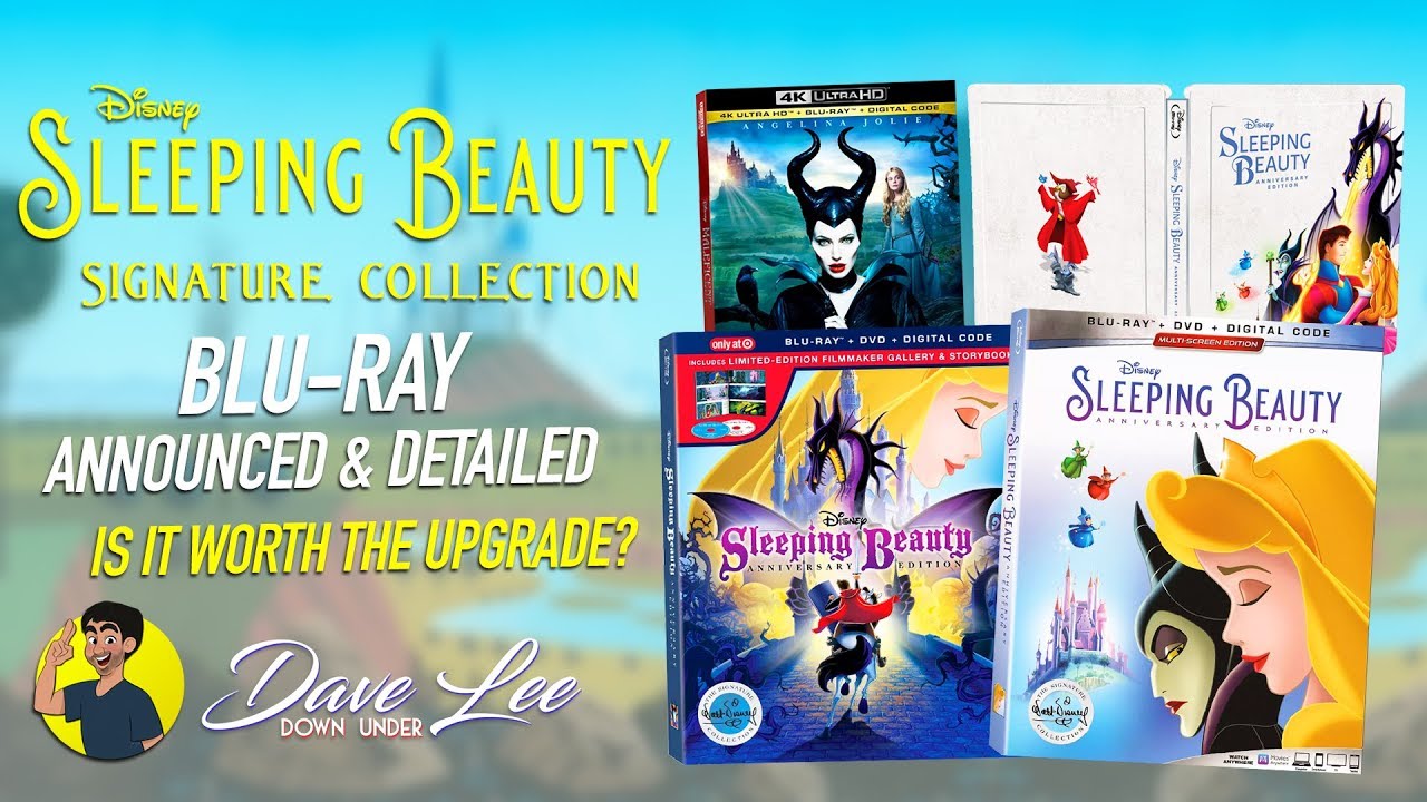 SLEEPING BEAUTY: DISNEY SIGNATURE - Blu-ray Announced & Detailed (Is It Worth the Upgrade?)