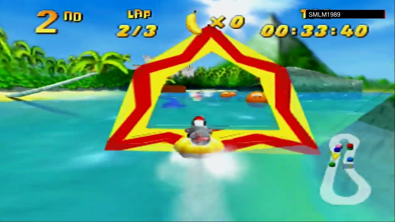 Diddy Kong Racing - Bumper Full Trophy Race (N64)