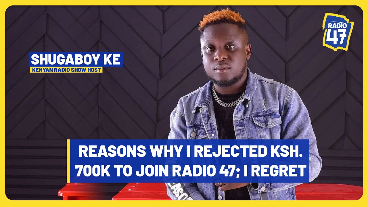 Shugaboy Ajutia Kukataa Mkataba wa Kazi wa Ksh. 700k PSG (Radio 47)