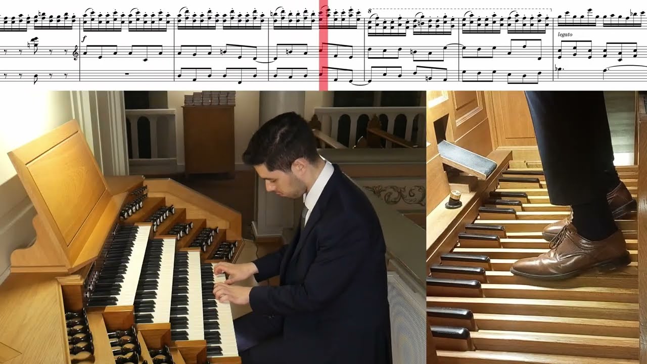 Duruflé - Prélude et Fugue sur le nom d'Alain, op. 7