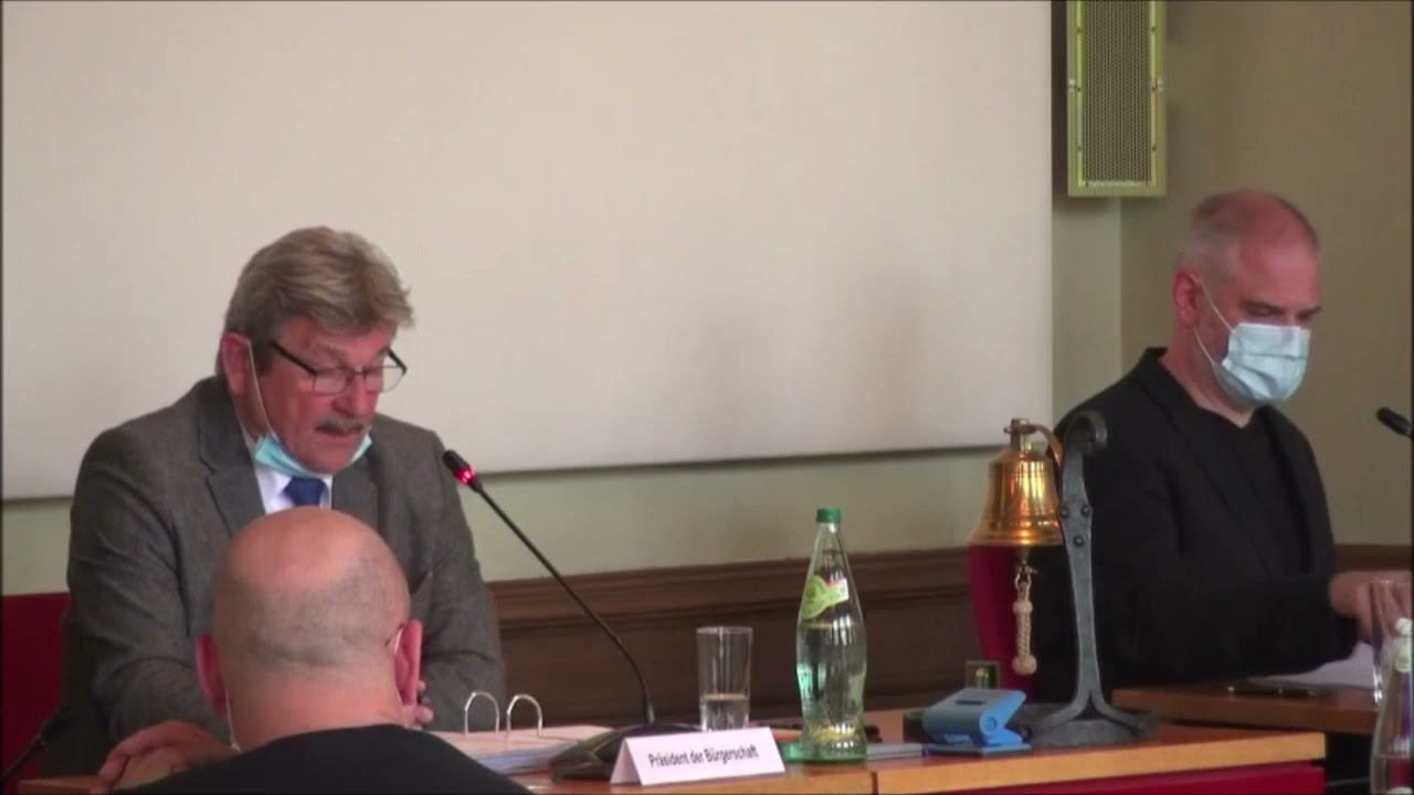 Stralsunder B&uuml;rgerschaft - Sitzung vom 22.04.2021
