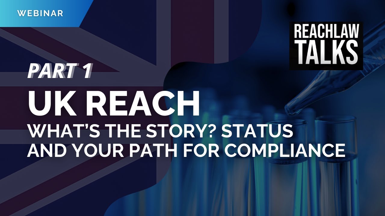 UK REACH (Part 1): What&rsquo;s the story? Status and your path for compliance
