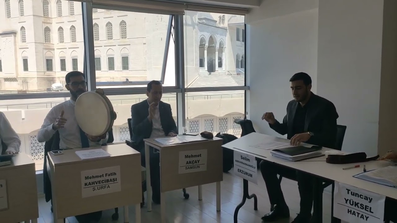Tecelli Şevki Didarın    Dini Musiki Sınıfı Dr. Ali Osman ALACA