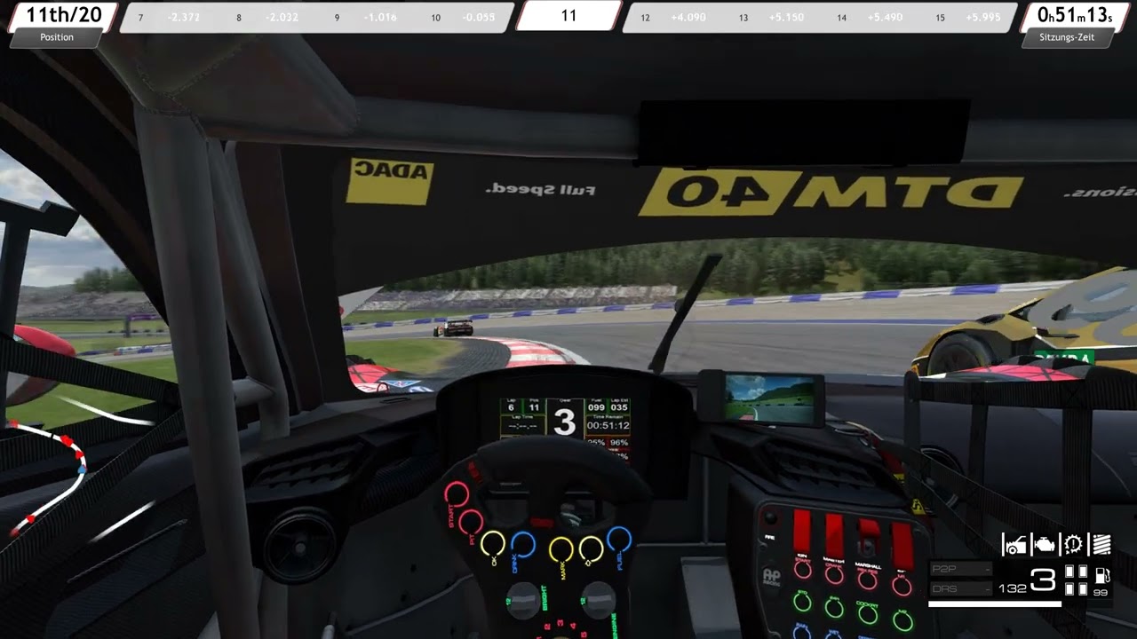 RaceRoom Racing Experience [HD] Red Bull Ring Spielberg GP Circuit Ferrari 296 GT3 DTM onboard