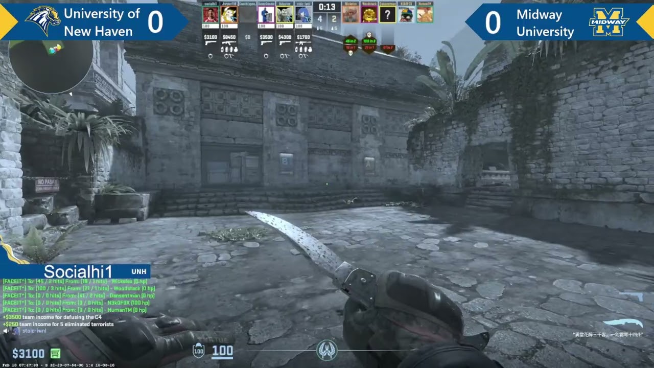 Counter Strike 2 | University of New Haven vs Midway University (2/18/26)