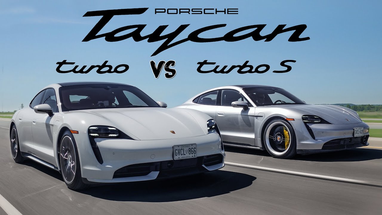 Taycan Turbo vs Turbo S Review - Better than a Porsche 911 Turbo S!