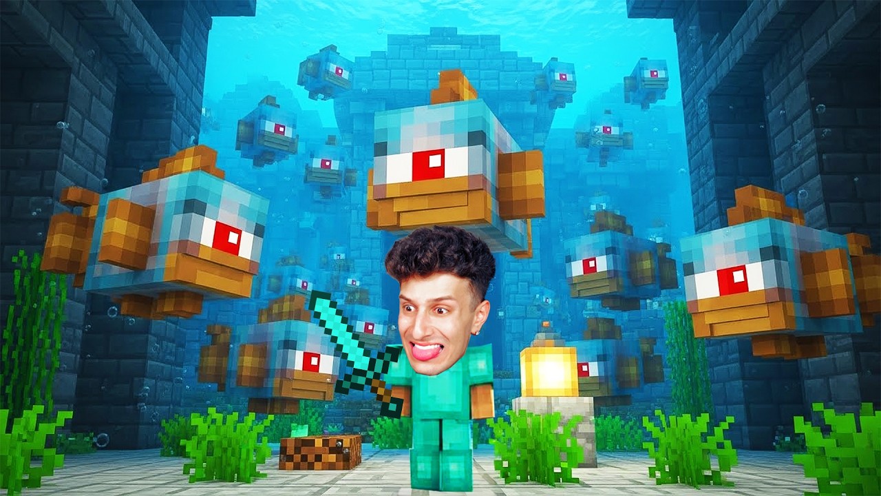 MİNECRAFT : OKYANUS TAPINAĞI BULDUM