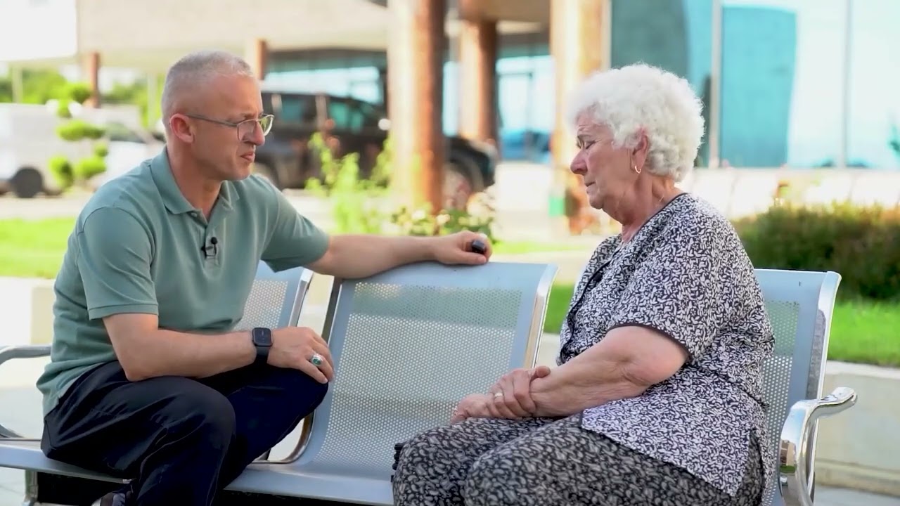 Tone Begaj, banorja e re e shtëpisë së të moshuarve 