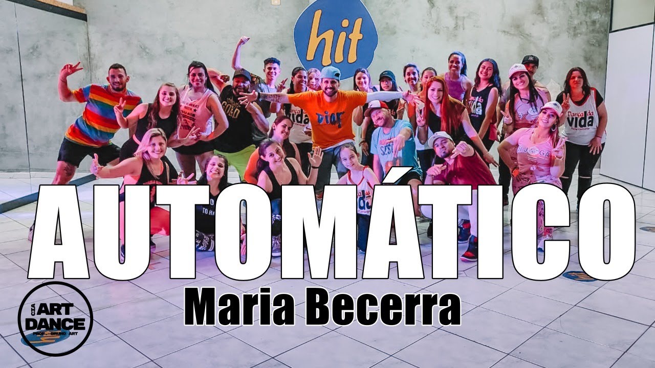 AUTOMÁTICO - Maria Becerra - Zumba - Reggaeton l Coreografia l Cia Art Dance