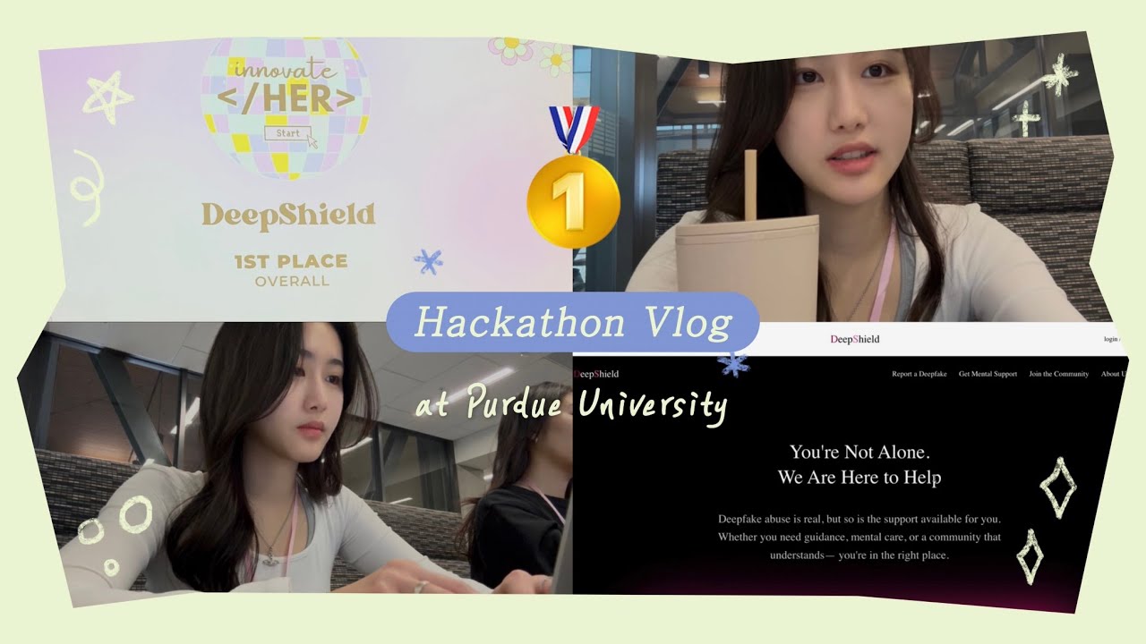 👩🏻‍💻 해커톤 우승자🏆🥇 브이로그 | 36시간 코딩만 하기💻 | Hackathon Vlog | 🇺🇸미국 대학생 | 퍼듀 대학교 | Purdue University | 05💗