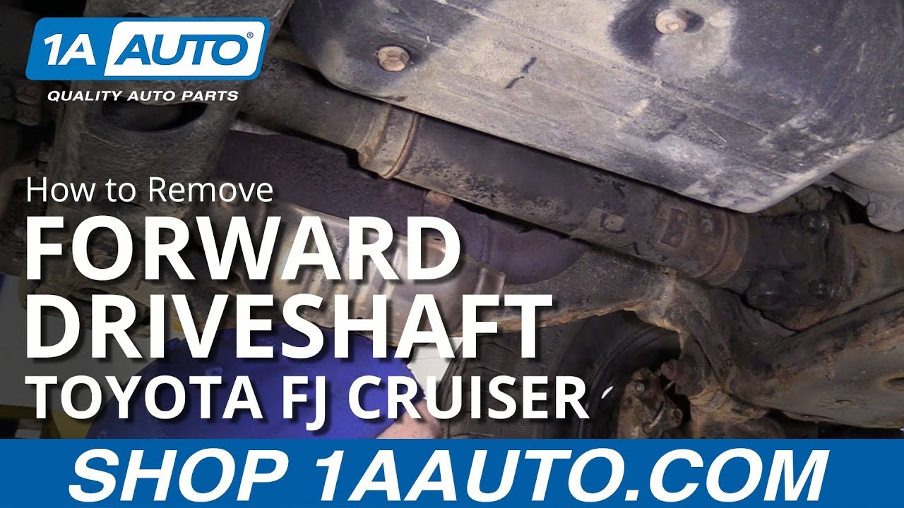 Как заменить передний приводной вал Toyota FJ Cruiser 07-14