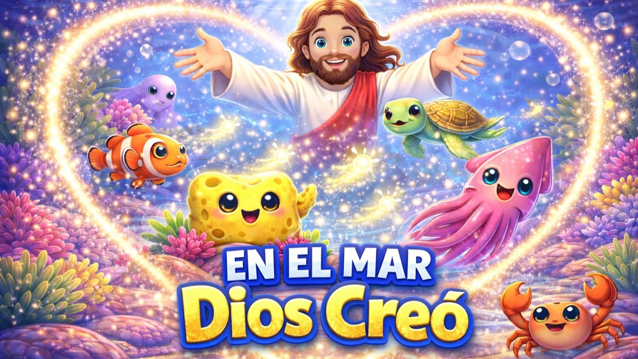 En el Mar Dios Creó - Los Amiguitos de Jesús | Canción Cristiana para Niños