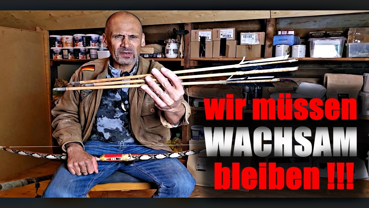 Wenn die Kacke am Dampfen ist, ist Wachsamkeit Trumpf !!!!
