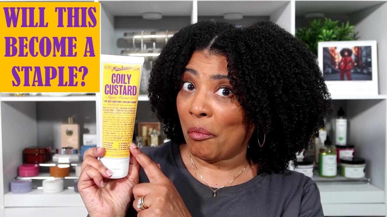 Miss Jessie's COILY CUSTARD Review / I Used FOUR (4) Different LEAVE-INS / NaturalRaeRae