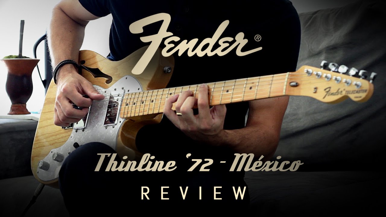 Fender Thinline '72 México