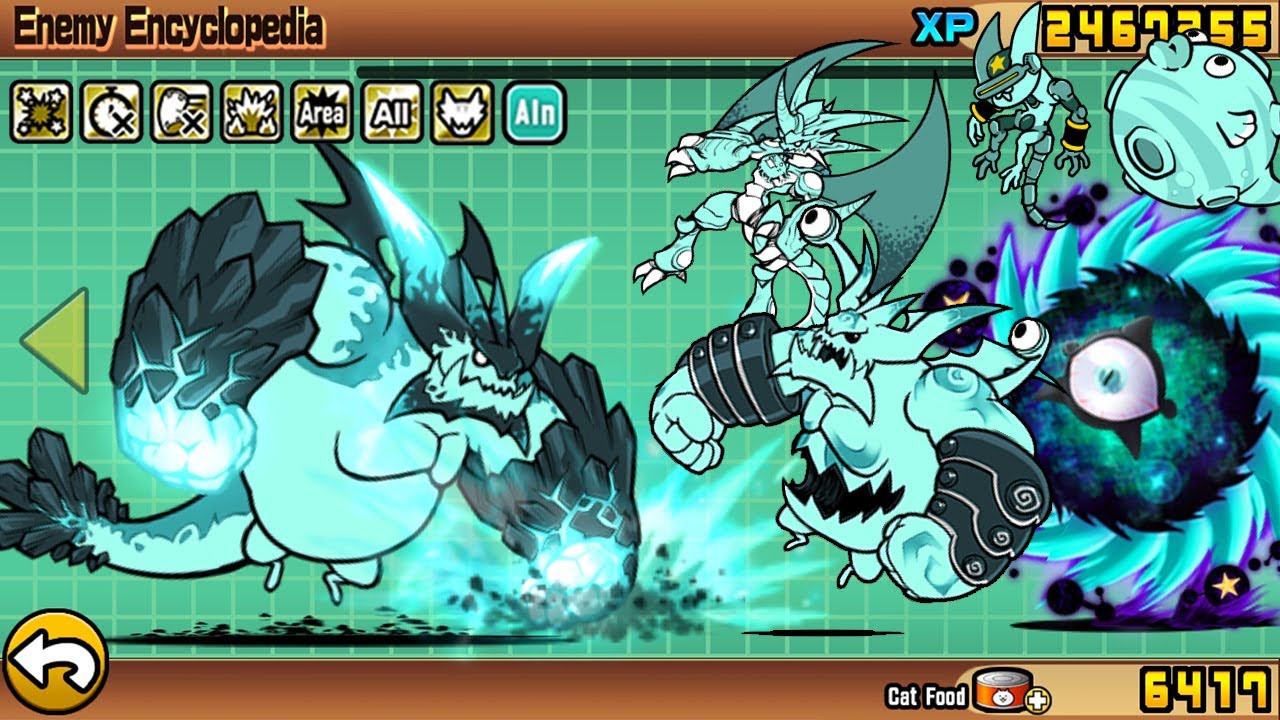 The Battle Cats - Xenobeast Bunaglios VS Bosses Alien!