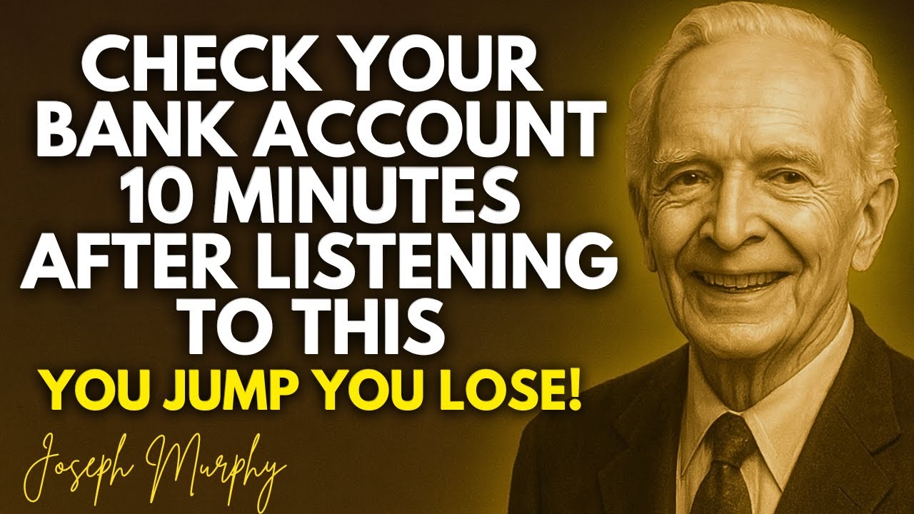 You Will Attract A Financial Miracle Just By Hearing This Prayer 1 Time - Joseph Murphy