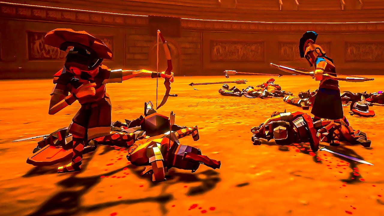 WARBOX SANDBOX in the arena - Active Ragdoll Physics | Realistic Epic NPC War Battle