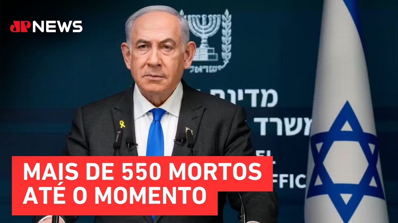 Netanyahu reitera ação militar com EUA e afirma que alvos são ‘tiranos de Teerã’ | TEMPO REAL